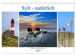 Sylt – natürlich (Wandkalender 2024 DIN A4 quer), CALVENDO Monatskalender von Krone,  Elke