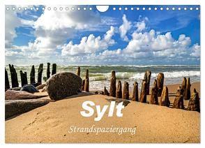 Sylt – Strandspaziergang (Wandkalender 2024 DIN A4 quer), CALVENDO Monatskalender von Dreegmeyer,  A.