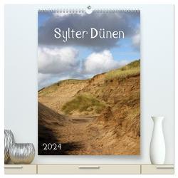 Sylter Dünen (hochwertiger Premium Wandkalender 2024 DIN A2 hoch), Kunstdruck in Hochglanz von Hahnefeld,  Silvia