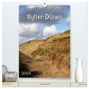 Sylter Dünen (hochwertiger Premium Wandkalender 2024 DIN A2 hoch), Kunstdruck in Hochglanz von Hahnefeld,  Silvia