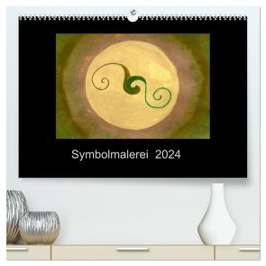 Symbolmalerei (hochwertiger Premium Wandkalender 2024 DIN A2 quer), Kunstdruck in Hochglanz von Steinke,  Sandra