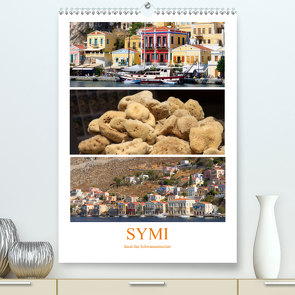 SYMI – Insel der Schwammtaucher (Premium, hochwertiger DIN A2 Wandkalender 2021, Kunstdruck in Hochglanz) von r.gue.