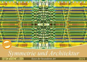 Symmetrie und Architektur (Tischkalender 2019 DIN A5 quer) von Spescha,  Maurus