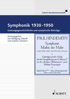 Symphonik 1930-1950 von Osthoff,  Wolfgang, Schubert,  Giselher