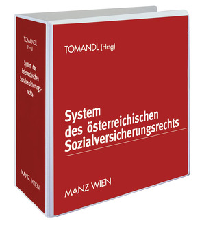 System des österreichischen Sozialversicherungsrechts von Tomandl,  Theodor