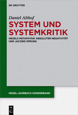 System und Systemkritik von Althof,  Daniel