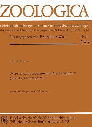 Systema ryptoceratorum Phylogeneticum (Insecta, Heteroptera) von Mahner,  Martin