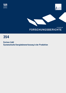 Systematische Energiedatenerfassung in der Produktion von Liebl,  Corinna