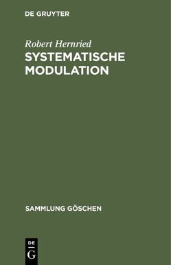 Systematische Modulation von Hernried,  Robert