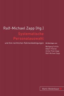 Systematische Personalauswahl von Zapp,  Ralf M.