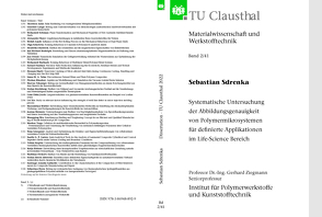 Systematische Untersuchung der Abbildungsgenauigkeit von Polymermikrosystemen im Life-Science Bereich von Sdrenka,  Sebastian