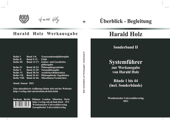 Systemführer zur Werkausgabe von Harald Holz von Holz,  Harald