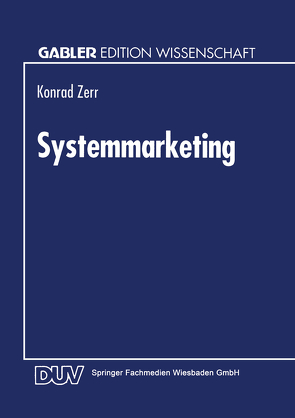 Systemmarketing von Zerr,  Konrad