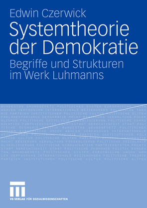 Systemtheorie der Demokratie von Czerwick,  Edwin