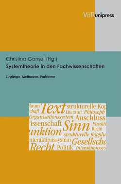 Systemtheorie in den Fachwissenschaften von Gansel,  Christina, Klüter,  Helmut