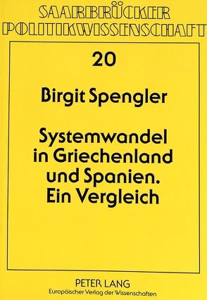 Systemwandel in Griechenland und Spanien von Spengler,  Birgit