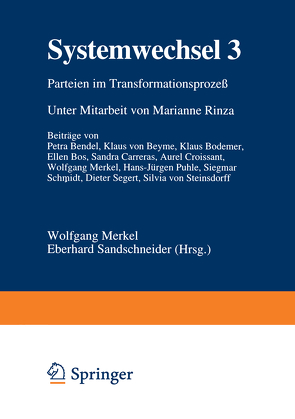Systemwechsel 3 von Merkel,  Wolfgang, Sandschneider,  Eberhard