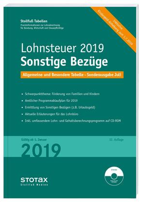 Tabelle, Lohnsteuer 2020 Sonstige Bezüge