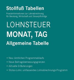 Tabelle, Lohnsteuer 2022 Monat, Tag – Sonderausgabe Juni