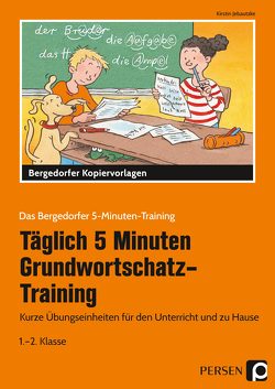 Tägl. 5 Min. Grundwortschatz-Training – 1./2. Kl. von Jebautzke,  Kirstin