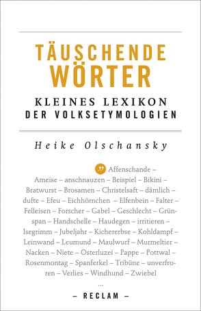 Täuschende Wörter von Olschansky,  Heike