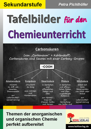 Tafelbilder für den Chemieunterricht von Pichlhöfer,  Petra