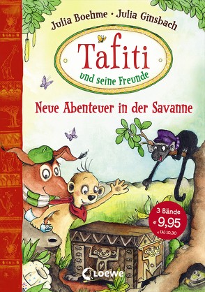 Tafiti und seine Freunde – Neue Abenteuer in der Savanne von Boehme,  Julia, Ginsbach,  Julia