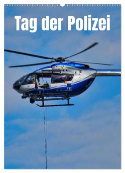 Tag der Polizei (Wandkalender 2024 DIN A2 hoch), CALVENDO Monatskalender von Vorndran,  Hans-Georg