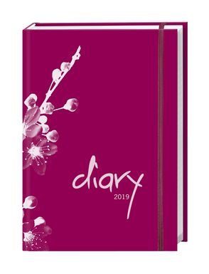 Tages-Kalenderbuch A6, modern pink – Kalender 2019 von Heye