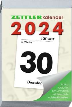 Tagesabreißkalender XXL 2024 9,9×14,3
