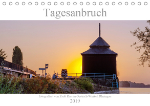 Tagesanbruch am Rhein (Tischkalender 2019 DIN A5 quer) von Kiss,  Zsolt