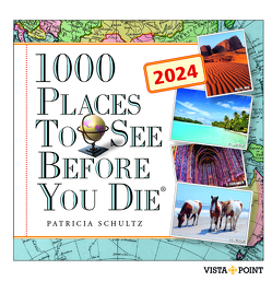 Tageskalender 2024 – 1000 Places To See Before You Die von Schultz,  Patricia