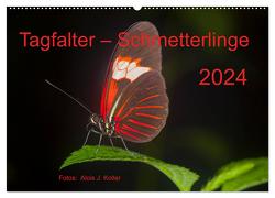 Tagfalter Schmetterlinge (Wandkalender 2024 DIN A2 quer), CALVENDO Monatskalender von J. Koller 4Pictures.ch,  Alois