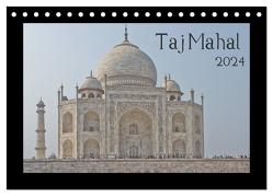 Taj Mahal (Tischkalender 2024 DIN A5 quer), CALVENDO Monatskalender von Leonhardy,  Thomas