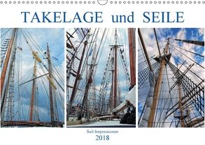 Takelage und Seile. Sailimpressionen (Wandkalender 2018 DIN A3 quer) von MS72