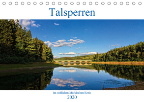 Talsperren im südlichen Märkischen Kreis (Tischkalender 2020 DIN A5 quer) von / Detlef Thiemann,  DT-Fotografie