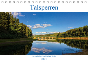 Talsperren im südlichen Märkischen Kreis (Tischkalender 2021 DIN A5 quer) von / Detlef Thiemann,  DT-Fotografie