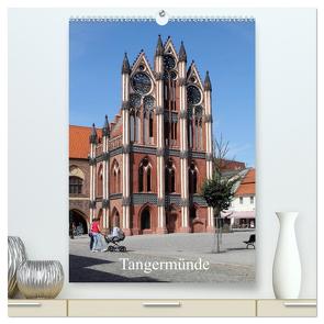 Tangermünde (hochwertiger Premium Wandkalender 2024 DIN A2 hoch), Kunstdruck in Hochglanz von Weiß,  Konrad