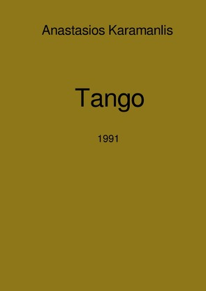 Tango von Karamanlis,  Anastasios