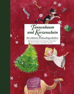 Tannenbaum und Kerzenschein von Schneider,  Antonie, Vavouri,  Elisa