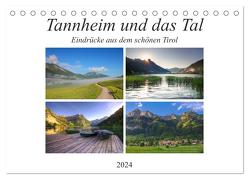 Tannheim und das Tal (Tischkalender 2024 DIN A5 quer), CALVENDO Monatskalender von Gierok,  Steffen