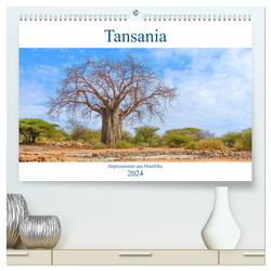 Tansania. Impressionen aus Ostafrika (hochwertiger Premium Wandkalender 2024 DIN A2 quer), Kunstdruck in Hochglanz von / pixs:sell@Adobe Stock,  pixs:sell@fotolia