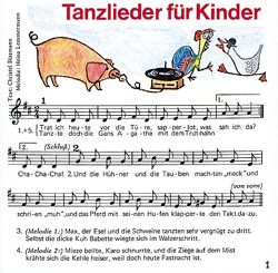 Tanzlieder für Kinder von Hepp,  Hannes, Lenders,  Hans G