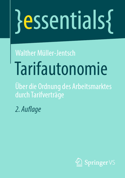 Tarifautonomie von Müller-Jentsch,  Walther
