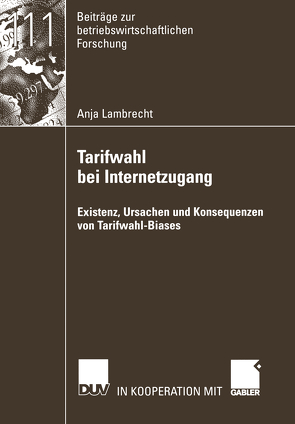 Tarifwahl bei Internetzugang von Lambrecht,  Anja