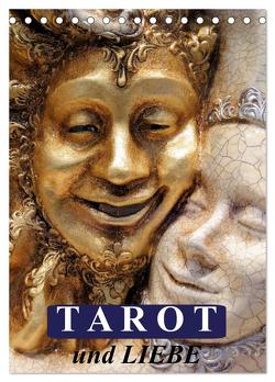 Tarot und Liebe (Tischkalender 2024 DIN A5 hoch), CALVENDO Monatskalender von Stanzer,  Elisabeth
