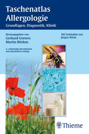 Taschenatlas Allergologie von Grevers,  Gerhard, Röcken,  Martin