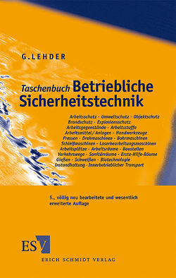Taschenbuch Betriebliche Sicherheitstechnik von Lehder,  Günter, Skiba,  Reinald