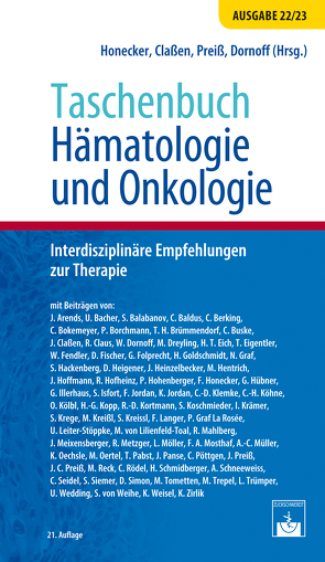 Taschenbuch Hämatologie und Onkologie von Classen,  Johannes, Dornoff,  Wolfgang, Honecker,  Friedemann, Preiss,  Joachim
