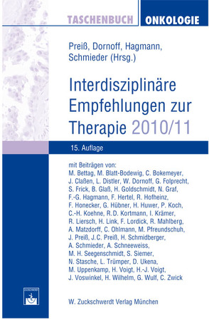 Taschenbuch Onkologie von Dornoff,  W., Hagmann,  F.-G., Preiß,  J., Preiss,  Joachim, Schmieder,  A.